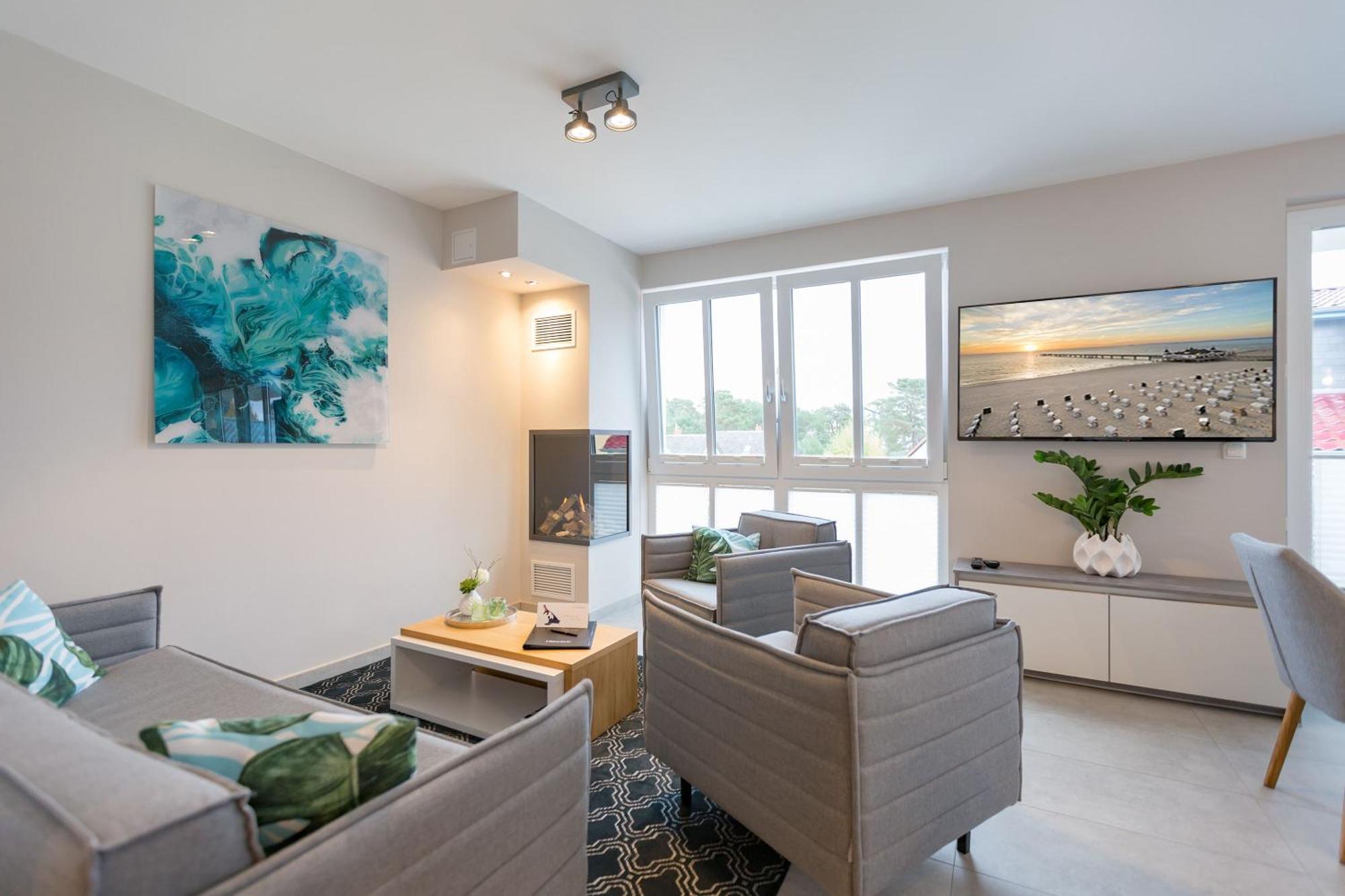 Apartament Domizil Duene 8 App 6 Heringsdorf Zewnętrze zdjęcie